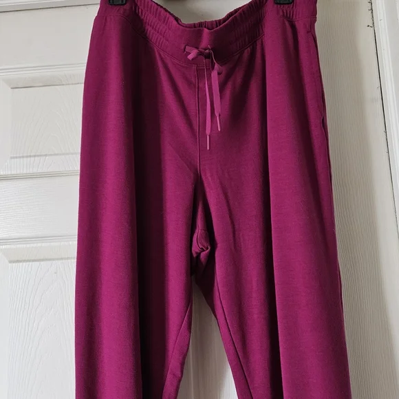 Tek Gear Ultrasoft Stretchy Pants Drawstring Waists And Elastic Cuffs 1X - Picture 2 of 7